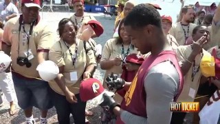 Cox at Redskins Training Camp