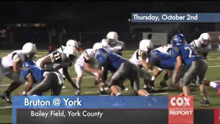 Cox High School Sports Report: Bruton @ York