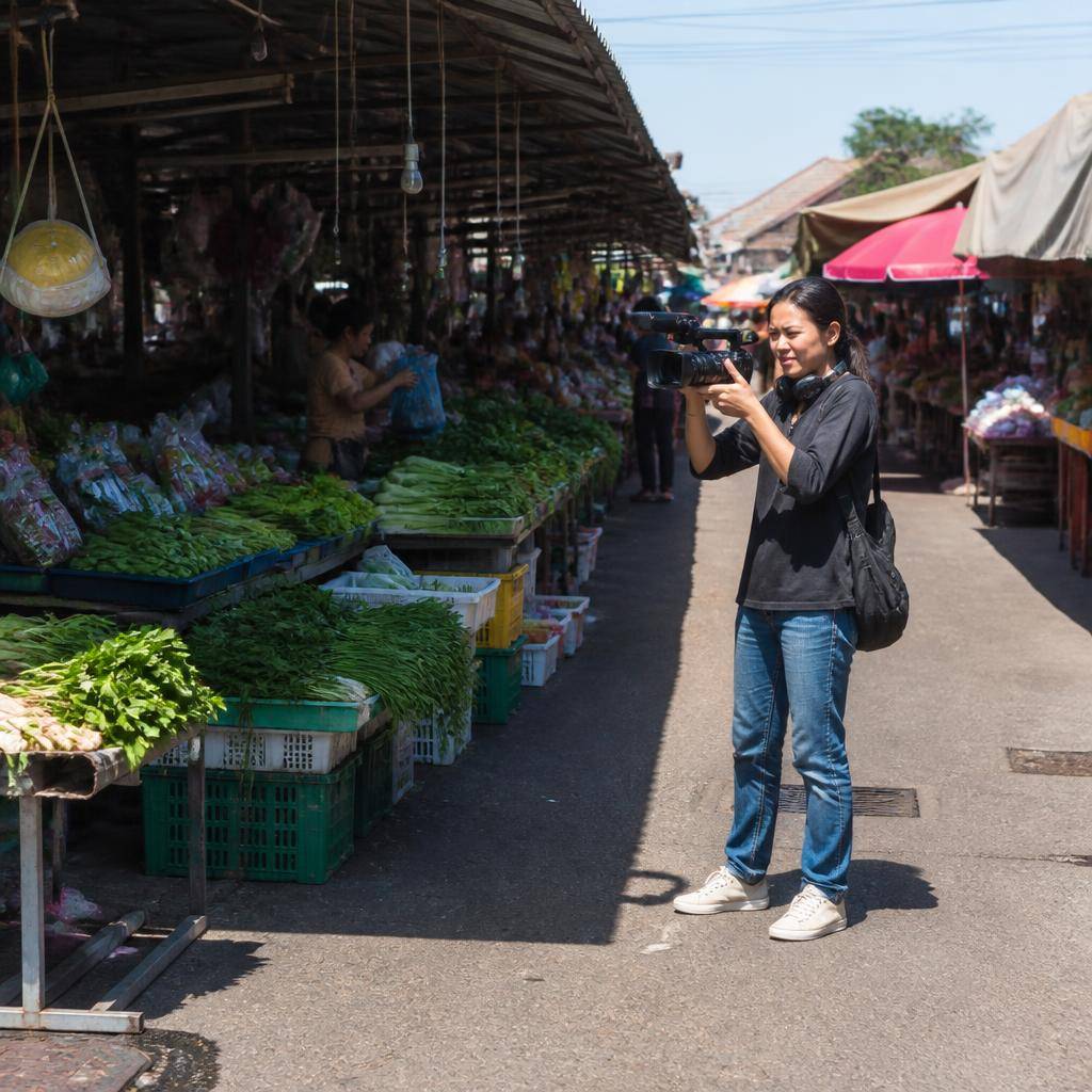 เทคนิคการเก็บภาพ B-roll ในชุมชนให้สวยงามและมีเรื่องราวโดยไม่ต้องใช้โดรน